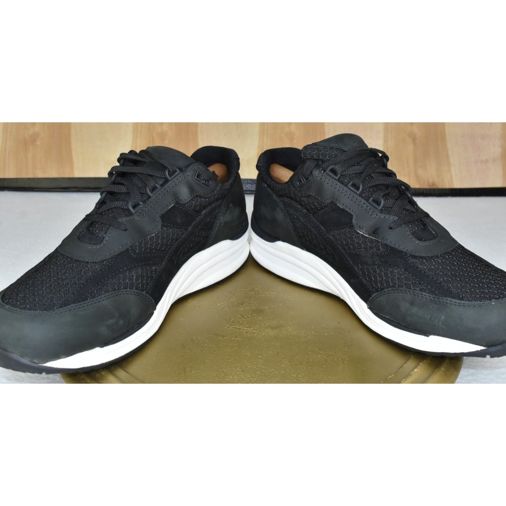 SAS Journey Mesh Men Shoes Size 13 Narrow Walking Black Suede Lace Up Sneakers - Picture 7 of 11